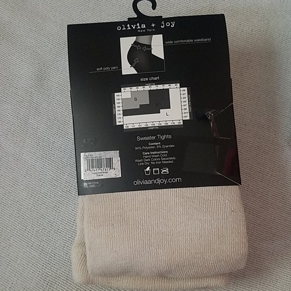 Olivia + Joy New York sweater tights - Picture 2 of 16